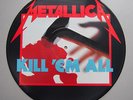 METALLICA - Kill Em All PIC LP 1st.press 1986 NO BARCODE MFN 7P ++ RARE VINYL ++