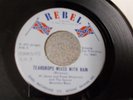 Al Jones and Frank Necessary Banjo Shuffle bluegrass 45 on Rebel