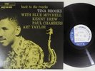 TINA BROOKS BACK TO THE TRACKS BLUE NOTE BST 84052/BRP 8033 Japan Promo Vinyl LP