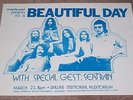 IT'S A BEAUTIFUL DAY/SEATRAIN - RARE ORIGINAL DALLAS CONCERT FLYER
