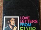 ELVIS LOVE LETTERS EXTRA RARE EX YUGOSLAV DIFFER.LABEL 1ST PRESS 1971 VG+/EX++