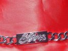 Elvis Silver colour ID Bracelet