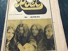 EL RITUAL / JIMI HENDRIX  LA EDAD DEL ROCK 1972 MEXICO magazine VERY RARE