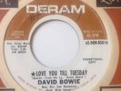 DAVID BOWIE PROMO 45/   