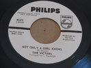 RARE NORTHERN SOUL 45 - THE VICTORS - NOT ONLY A GIRL KNOWS - PHILIPS PROMO