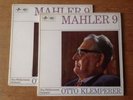 SAX 5281-2 MAHLER Symphony 9 Klemperer Earliest UK stereo Red S/C 2xLPs VG++/EX