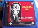 Wilhelm Backhaus/Carnegie Hall Recital/2 LP Box Set/London LL 1108-9/EX+ to M-