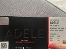 2x Adele Tickets Wembley Stadium