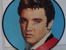 RARE 45T PICTURE DISC ELVIS PRESLEY- BABY I DON'T CARE- UK-RCA- P332 - 1983