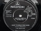 Beatles - I Want To Hold Your Hand - Rare UK 2nd Press with 'Sold in UK' Labels