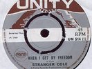 STRANGER COLE UK 1969 UNITY Reggae 7