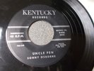Sonny Osborne Uncle Pen hillbilly/bluegrass 45 on Kentucky