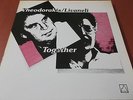THEODORAKIS / LIVANELI - TOGETHER - 1986 VINYL LP MADE IN GERMANY
