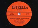 78 RPM -- German Rosario, Estrella 015, E+ Latin - Puerto Rican - Jibaro