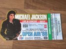 Michael Jackson Original  Concert Ticket Koln 1988 Pepsi