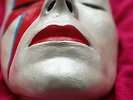 David Bowie life mask Ziggy Stardust Aladdin Sane Man Who Fell to Earth (1975)