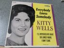 Kitty Wells Everybody Loves Somebody+3 clean hardcover EP Decca ED 2804