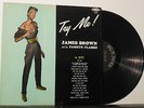 JAMES BROWN Try Me  '59 King MONO RARE  sexy ciggie & gun femme fatale cover