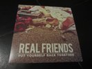 Real Friends Put Yourself Back Together Vinyl Clear Blue Splatter LP Record Rare