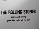 ROLLING STONES : ALIVE AND ROLLING FROM THE CRATER OF THE SUN   RAR RED VINYL