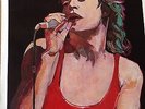 Rolling Stones Vintage Original Tour Concert Poster New Orleans 1981