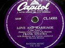 0467/ FRANK SINATRA-Love And Marriage-Al Bundy-Titel-Song-KULTIG- Schellack