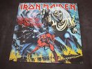 IRON MAIDEN - NUMBER OF THE BEAST - UK ISSUE - 1982 + INNER - EXCELLENT