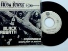Black Sabbath -Paranoid  Mexican Single Record Unique Cover Vertigo