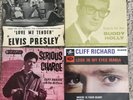 Elvis Presley-Love Me Tender EP. Buddy Holly-Listen To Me EP. Rock And Roll.