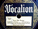 JED DAVENPORT AND HIS BEALE STREET JUG BAND VOCALION 1513 BLUES 78 RPM V STRONG
