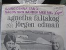 Agnetha Fältskog(ABBA)+Jörgen Edman:Sjung denna sang////Schweden