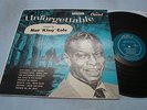 Nat King Cole Unforgettable LP NM- T-357 1955 Mono D11/D8