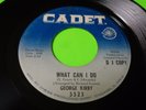 GEORGE KIRBY  What can I do  CADET 5523 PROMO 1965 NORTHERN SOUL  45  ChOOn