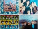 4 Rolling Stones LP vinyl -  Satanic Majesties request, through the past darkly