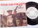 Adam & The Ants - Stand And Deliver -USA 1981 Demo deep red single in pic sleeve