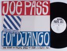 JOE PASS For Django PACIFIC JAZZ LP VG+ mono wlp SHRINK