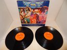 REO SPEEDWAGON LIVE You Get What You Play For 2 LP EPIC orange labels G/F clean