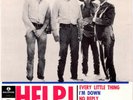 THE BEATLES - HELP  EP - Sweden - Parlophone - First Pressing  - VG+ / NM