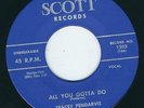 Minor REPRO FL Rockabilly Tracey Pendarvis SCOTT 1203 All you gotta do / Give. ?