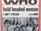 The Who - Bald Headed Woman 1965 Rare Danish Picture Sleeve