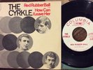 THE CYRKLE Red Rubber Ball 45, RARE Pic Sleeve Columbia PROMO