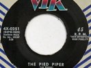 LEE DENSON The Pied Piper VIK 45 popcorn rockabilly VG+ 1956 original 7”