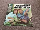JOHNNY CASH & JUNE CARTER - CARRYIN' ON WITH - 1967 LP EX/EX - LOTS MORE IN SHOP