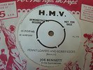 Joe Bennett & The Sparkletones - Penny Loafers And Bobby Socks 1959 UK 45 DEMO