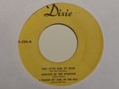 45 RPM Various Artists DIXIE EP 534  George Jones, Sleepy La Beef VG