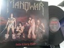1983 Manowar Into Glory Ride Megaforce Records MRI-169-666