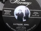 7’’ Chuck Miller Baltimore Jones On Mercury In VG+  (Popcorn)
