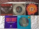 Guns N Roses Orange Vinyl Picture Disc Patience Live And Let Die Yesterdays