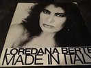 LOREDANA BERTE MADE IN ITALY Ariola German LP NM  COVER ANDY WARHOL STUDIO