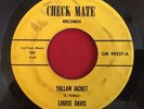 LOUISE DAVIS - YALLAW JACKET / NICE GIRL - CHECK MATE - RARE DEEP SOUL FUNK 45